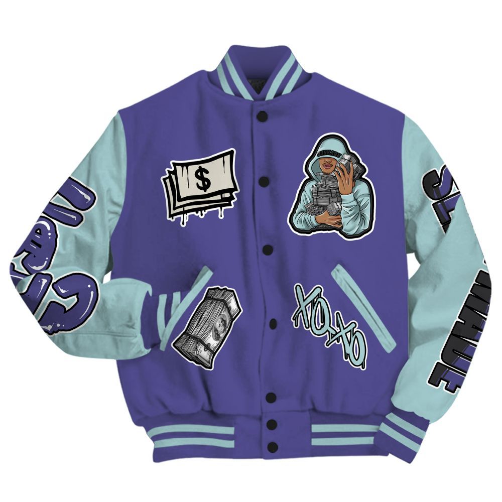 Varsity Jacket To Match Air Ship PE Hornets - Selfmade Unique All Over Print