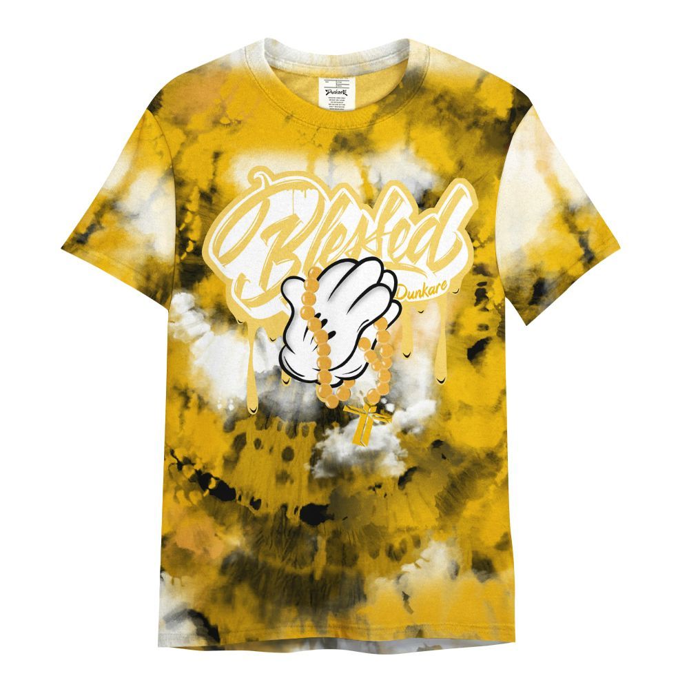 Shirt To Match Del Sol 13s - God Blessed Tie Dye All Over Print