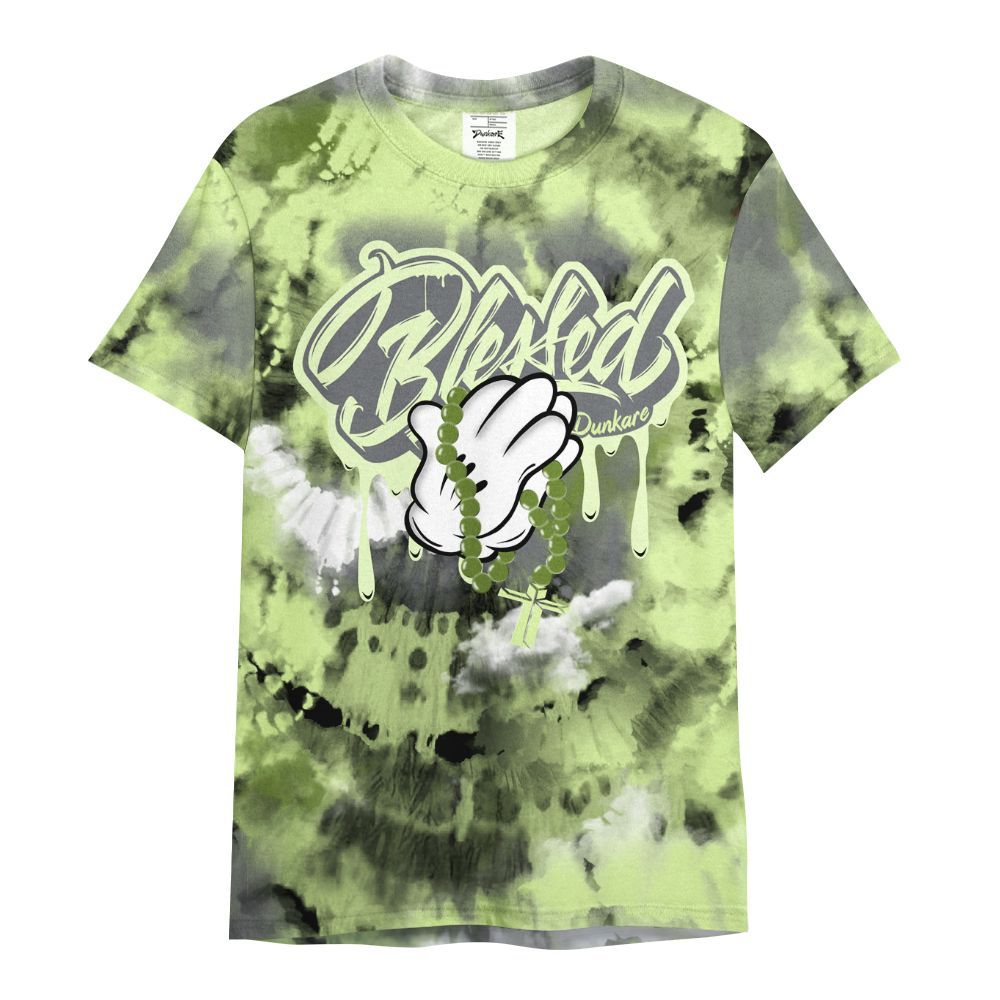 Shirt To Match Smoke Grey Volt TR 1s - God Blessed Tie Dye All Over Print