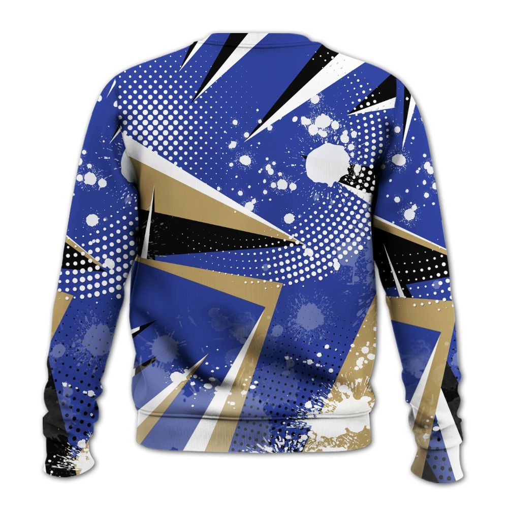 Sweatshirt To Match Air 180 Concord - Poly Trust No One Dripping All Over Print