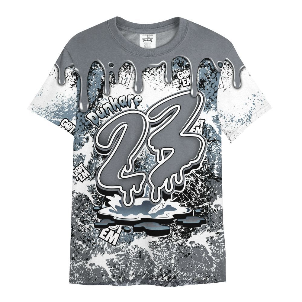 Shirt To Match Air Max DN Silver Bullet - Dripping 23 Drip All Over Print