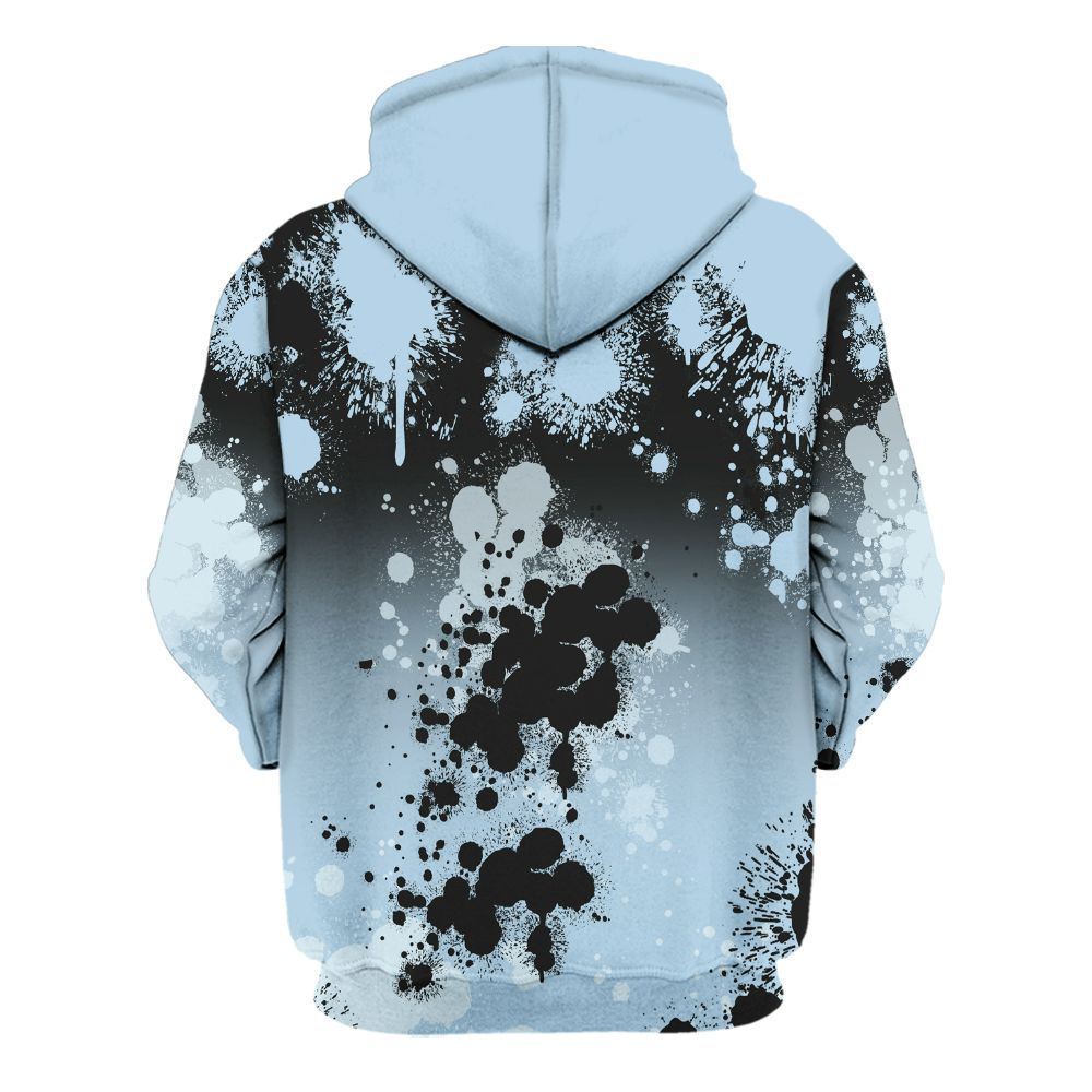 Hoodie To Match Foamposite One Psychic Blue - Trust No One Scary All Over Print