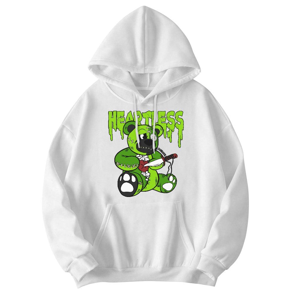 Sweatshirt To Match Electric Green 6s - Heartless Bear Graphic