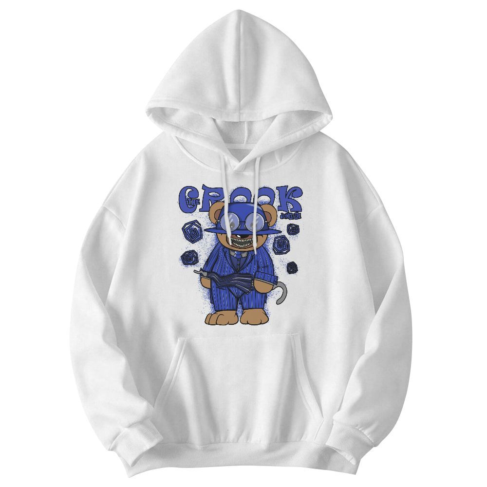 Sweatshirt To Match Air Max Plus Black Racer Blue - Swindler Bear Graphic