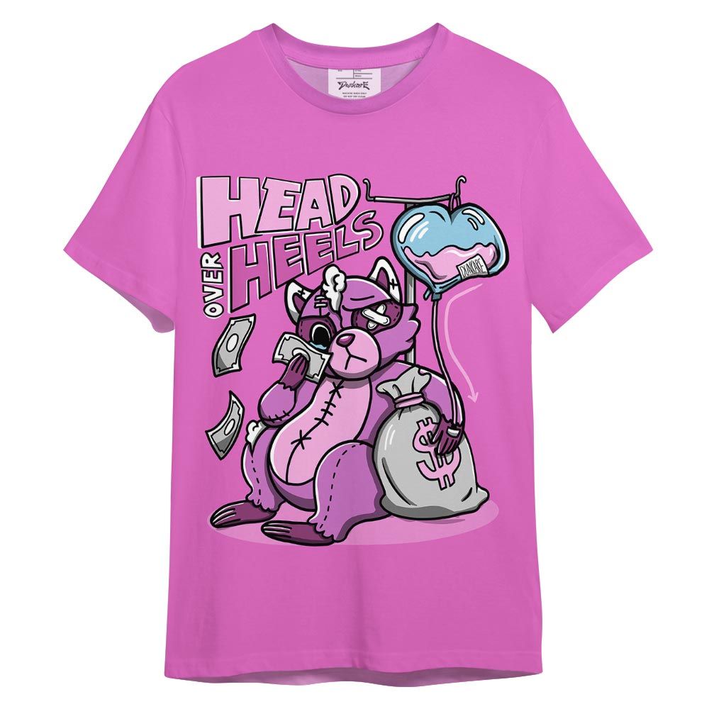 Shirt To Match Hyper Violet 4s T-- Head Over Heels Raccoon Color T-Shirt Unisex 0405 DNY