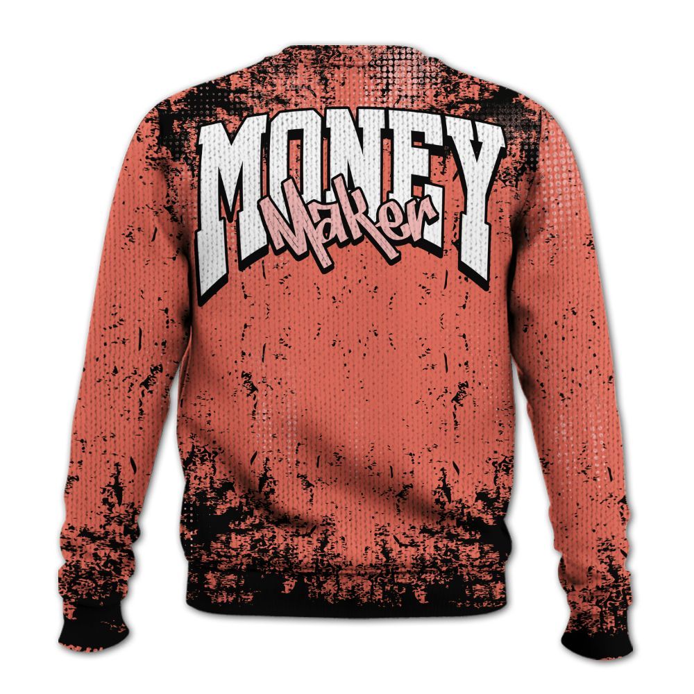 Knitted Sweater To Match Low OG PSG 1s - Move In Silence Money Street Retro