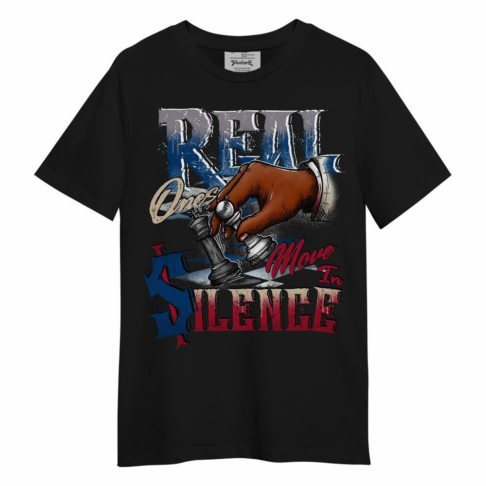 Shirt To Match Rare Air 4s - Chess Move In Silence Graphic