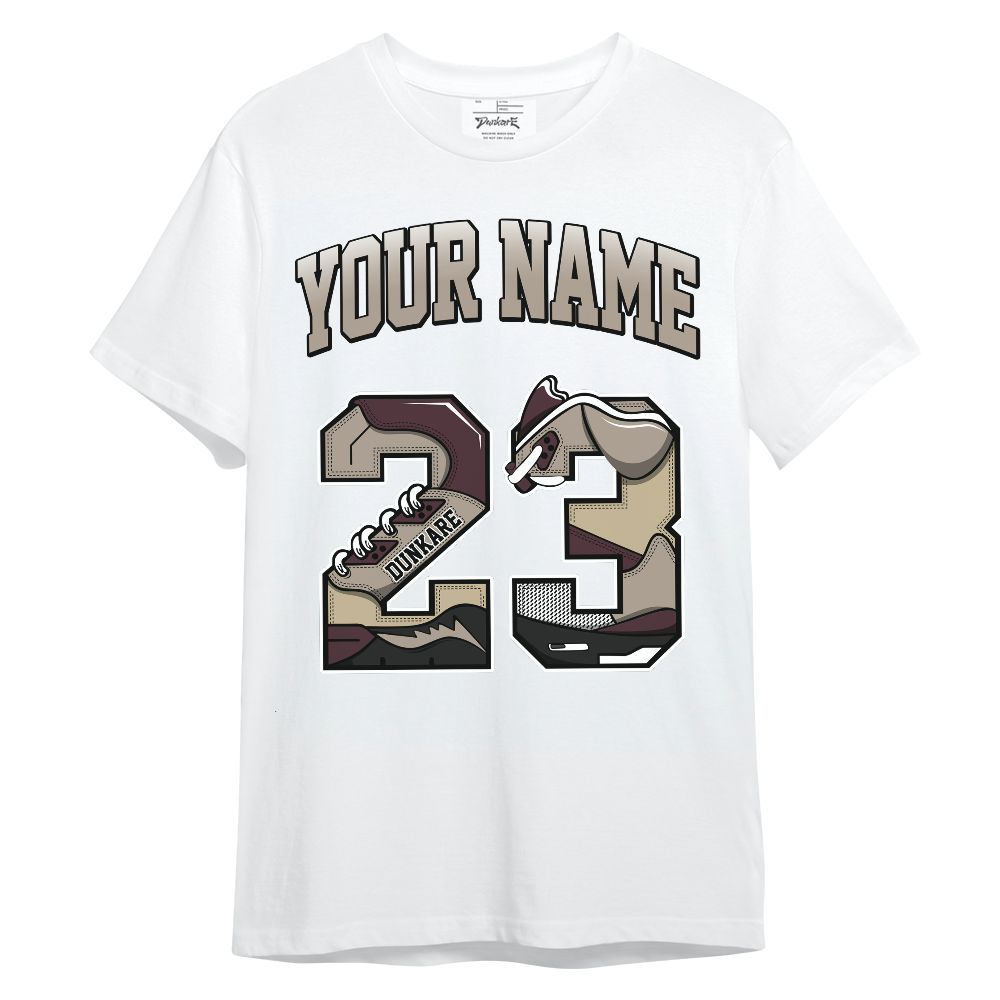Shirt To Match AMM Retro Phantom 4s - Custom Name Number 23 5s Unisex Shirt