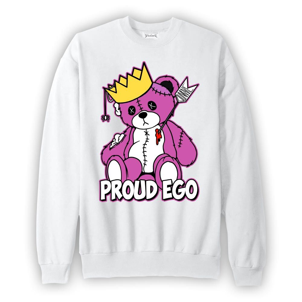 Sweatshirt To match Sweatshirt Ego Bear, Hyper Violet 4s, To Match Sneaker Hyper Violet 4s DNY