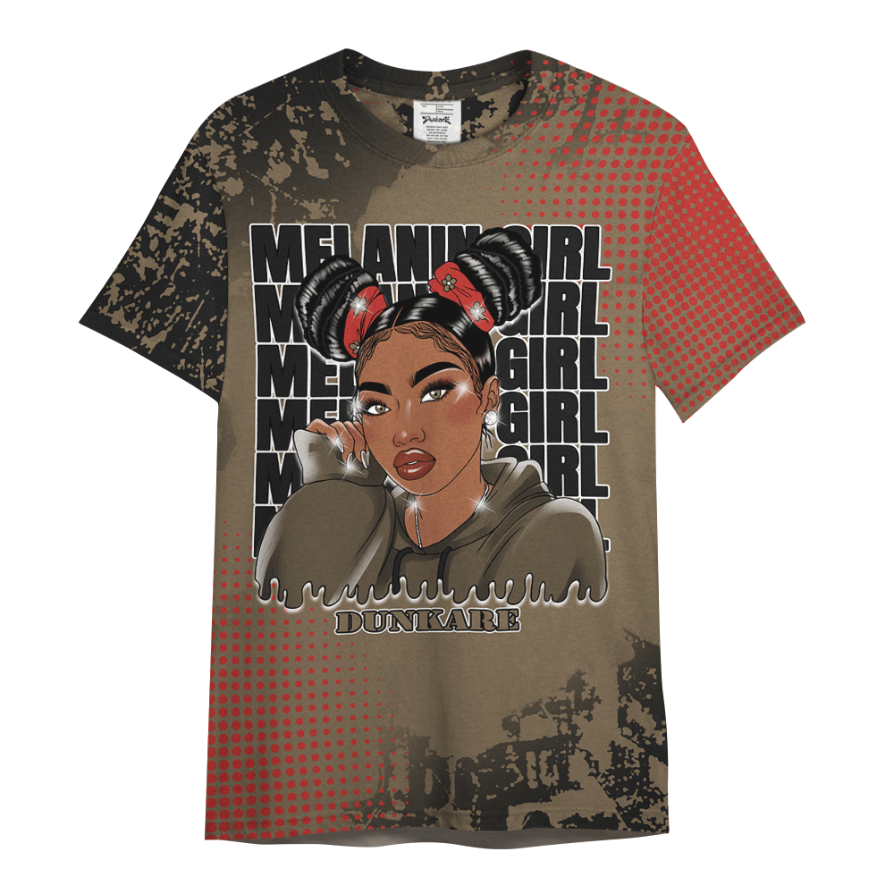 Shirt To Match Olive 9s - Melaninn Unique Glitch Dot Shirt Unisex