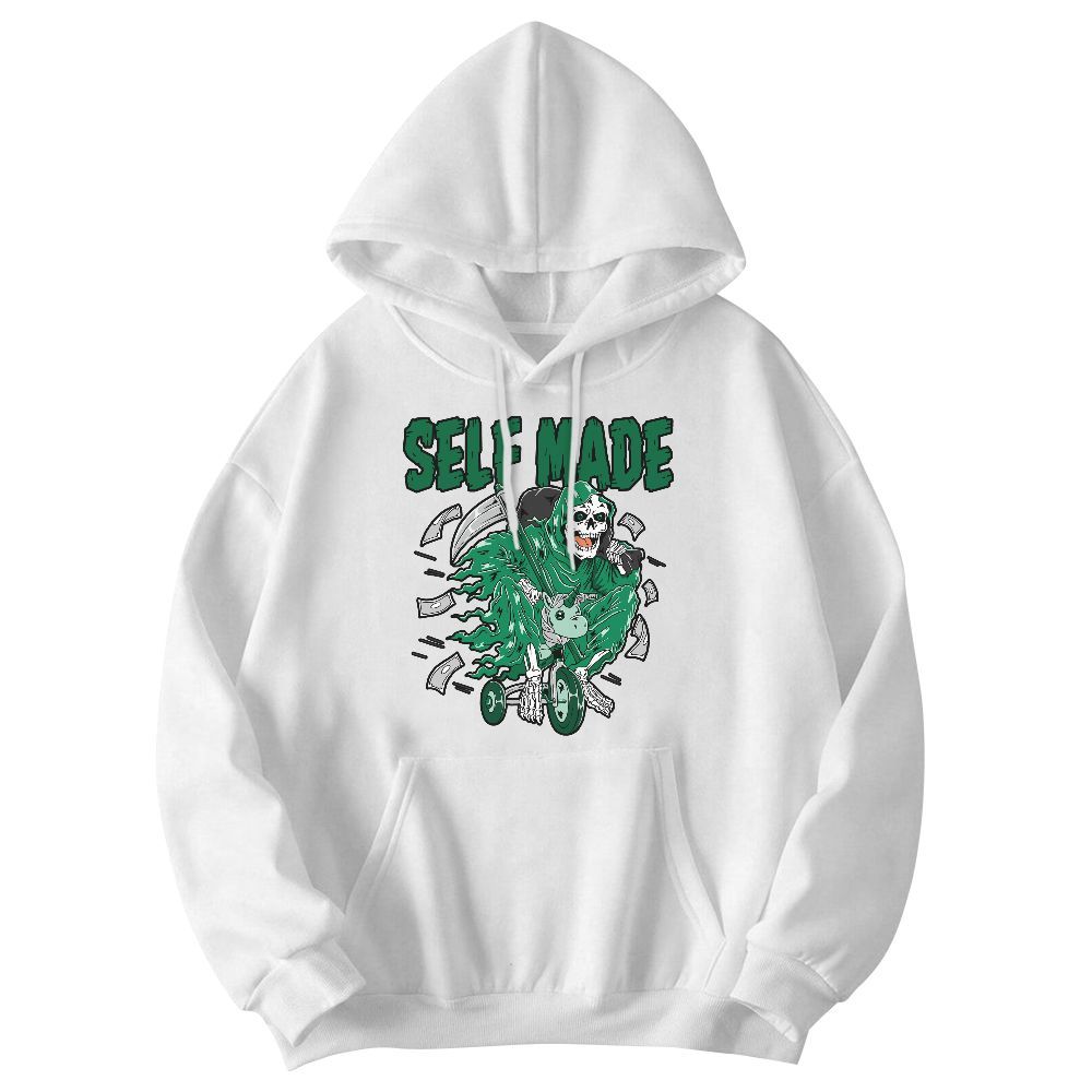 Sweatshirt To Match Mid Lucky Green 1s - Self Make Skeleton Graphic