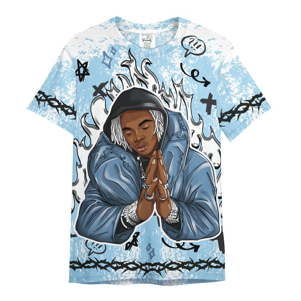 Shirt To Match Legend Blue 11s - Trappin' Unique Graphics All Over Print