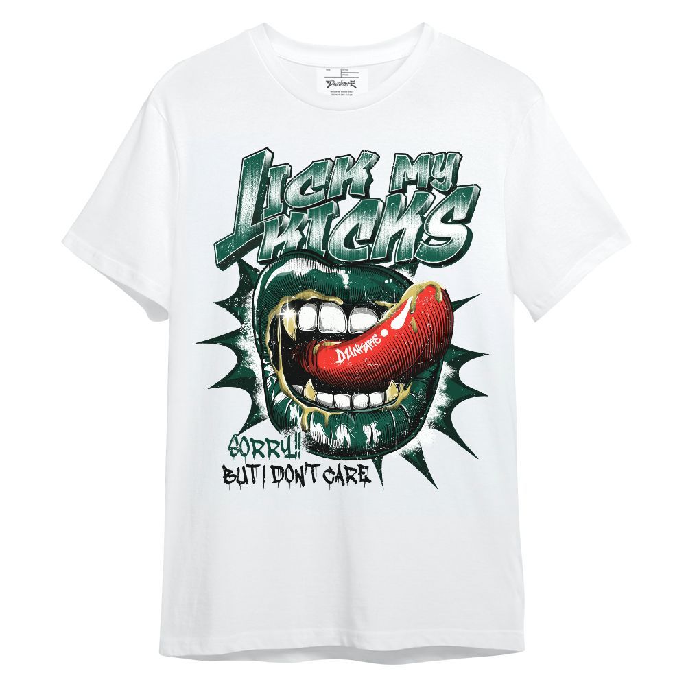 Shirt To Match Oxidized Green 4s - Lick My Kicks Lips Unisex Shirt