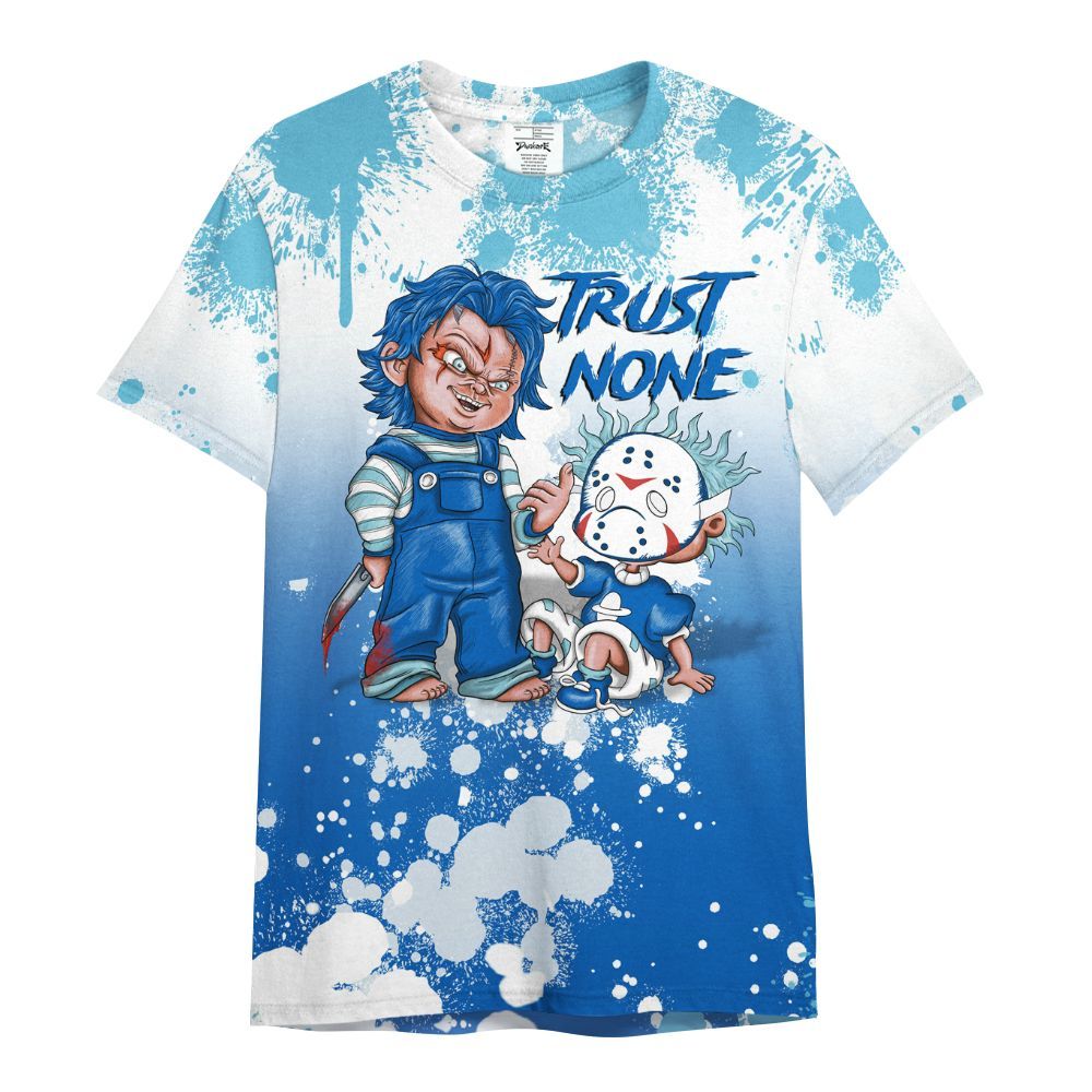 Shirt To Match Dunk Low Argon - Trust No One Scary All Over Print