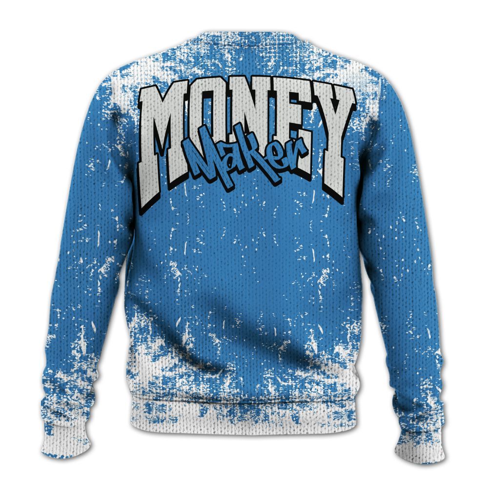Knitted Sweater To Match Low Carolina 17s - Move In Silence Money Street Retro