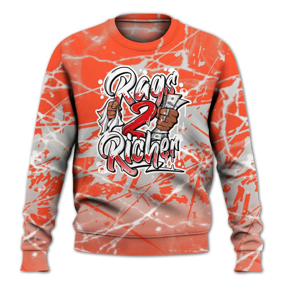 Sweatshirt To Match Air Max 1 86 Cosmic Clay - Rag 2 Rich Graphic All Over Print