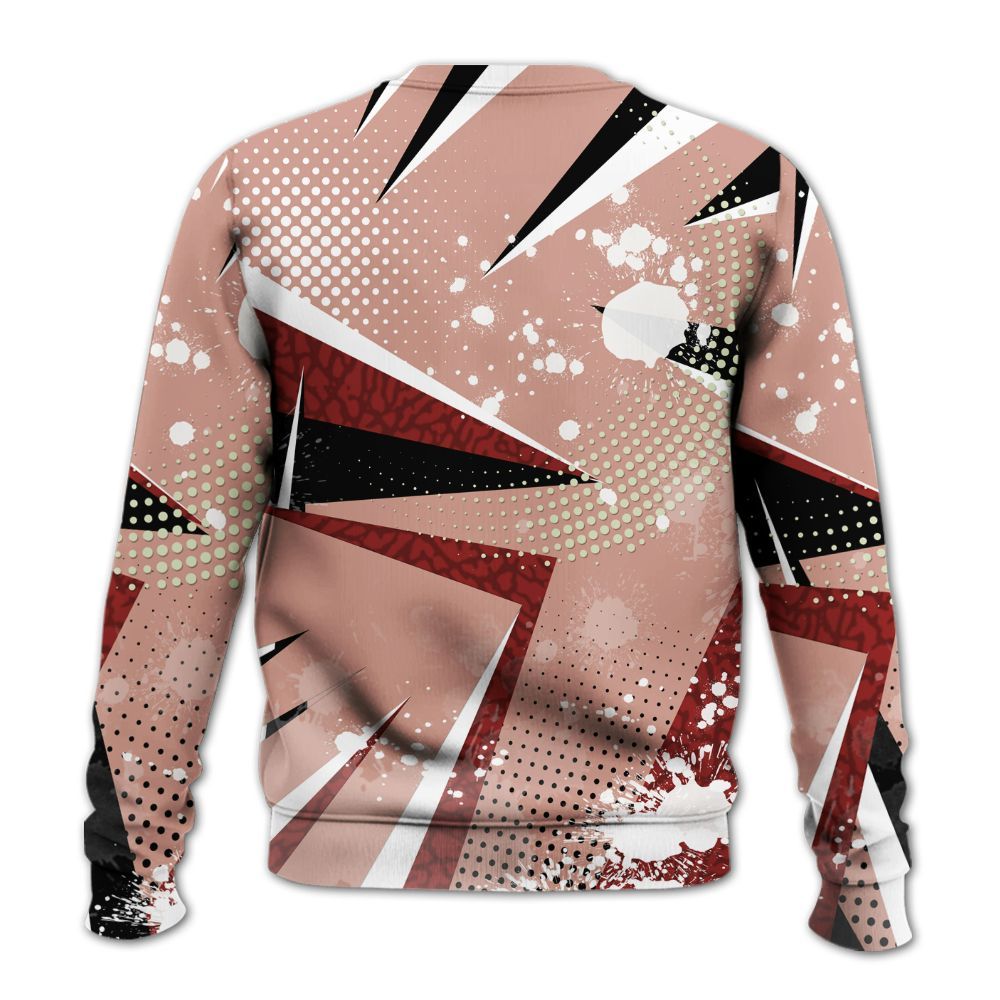 Sweatshirt To Match Valentines Day 3s - Poly Trust No One Dripping All Over Print