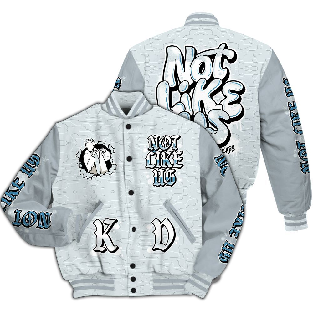 Varsity Jacket To Match Zion Half Moon 3s - None Like Us Graphic All Over Print
