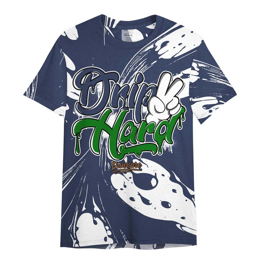 Shirt To Match Midnight Navy 13s - Drip 2 Hard Retro Shirt Outfit