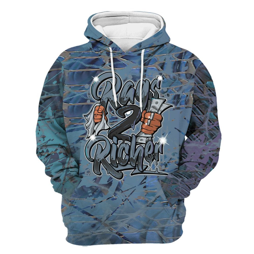 Hoodie To Match Air Foamposite Kazuya Mishima - Rag 2 Rich Graphic All Over Print
