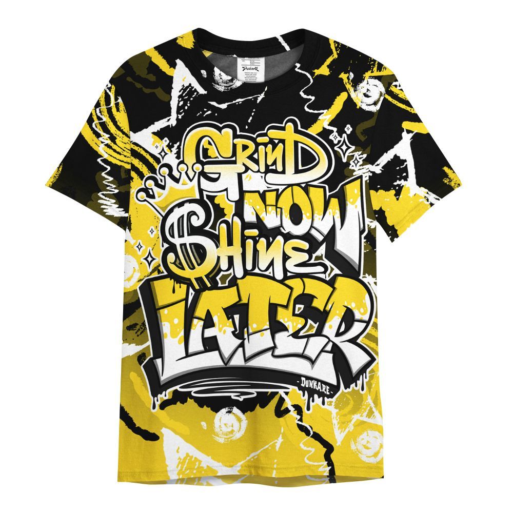 Shirt To Match Retro Thunder 4s - Grind Shine Later Drip All Over Print