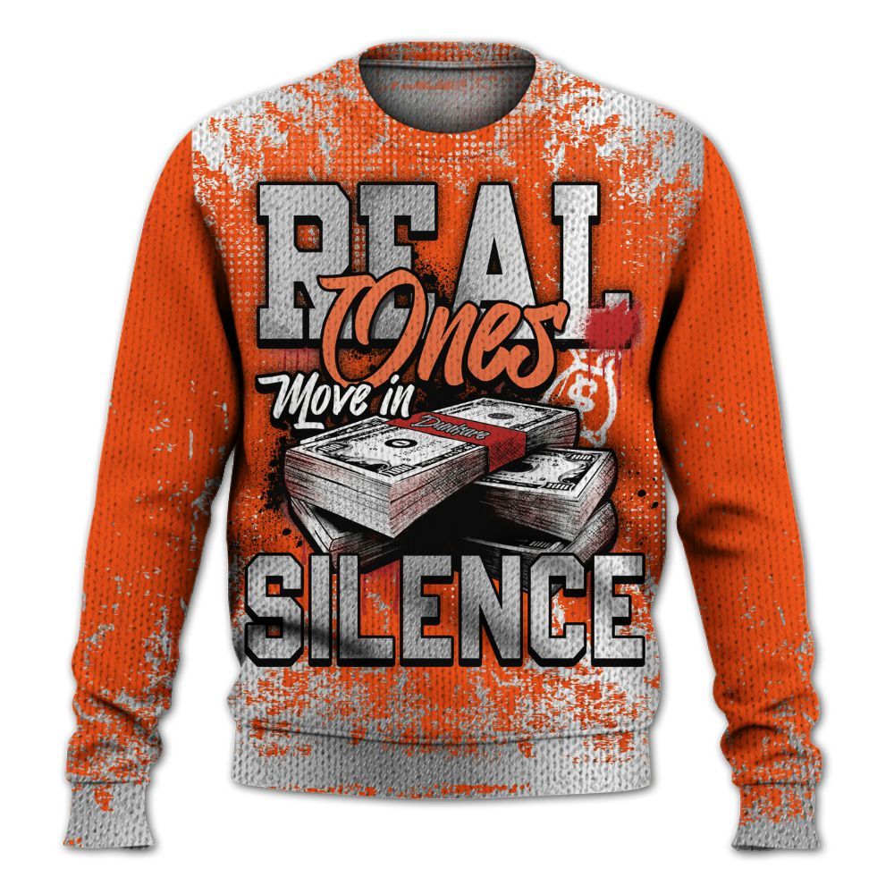 Sweater To Match Kobe 6 Protro Total Orange - Move In Silence Money Street Retro Graphic