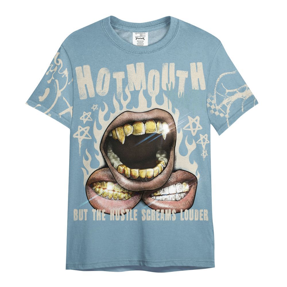 Shirt To Match Retro SoleFly 13s - Mouth Burning Street Style All Over Print