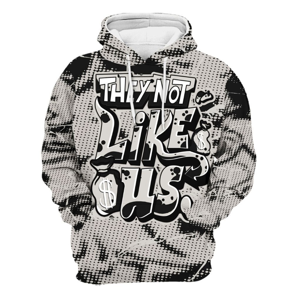 Hoodie To Match The Classic 40s - Dislike Us Crack All Over Print