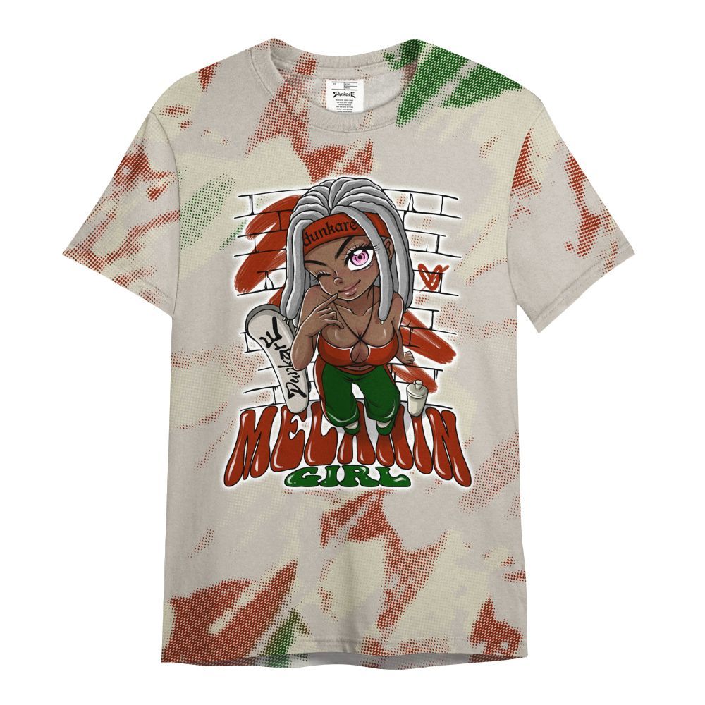 Shirt To Match El Grito 5s - MelaninGirl Abstract Halftone All Over Print