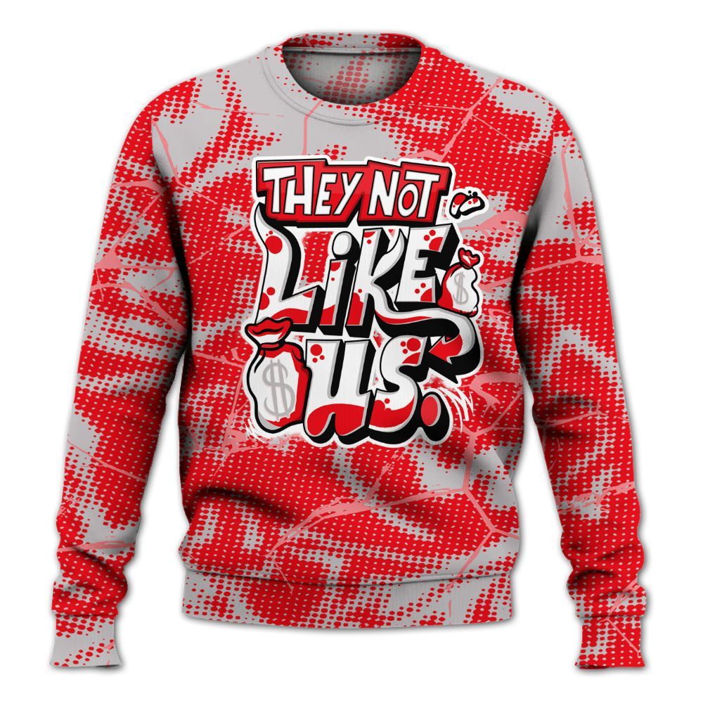 Sweatshirt To Match Air Max 1 Low Poly - Dislike Us Graphic All Over Print