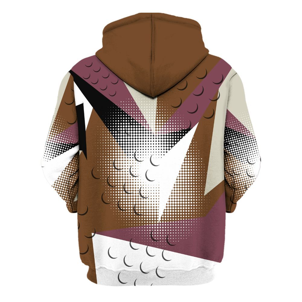 Hoodie To Match Archaeo Brown 3s - Poly Custom Name Number 23 5s All Over Print