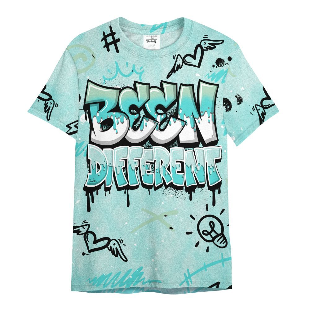 Shirt To Match Low OG Washed Teal 1s - Drip Been Di2ferent All Over Print