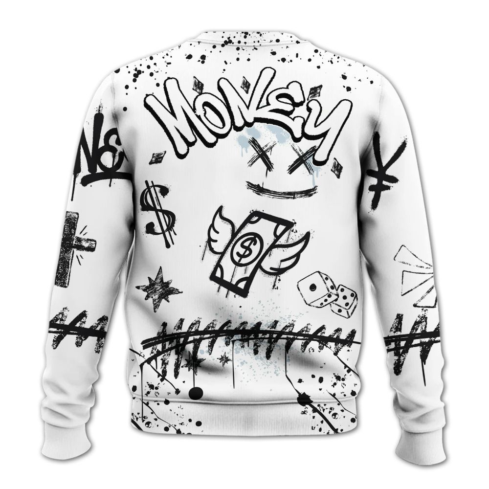 Sweatshirt To Match Kobe 9 Protro Halo - Everybody Paid In Full Crayon All Over Print