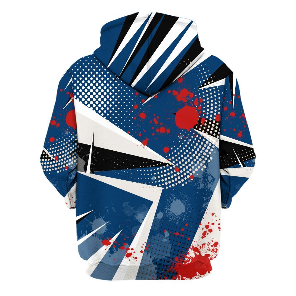 Hoodie To Match Retro Rare Air 11s - Trust No One Dripping All Over Print