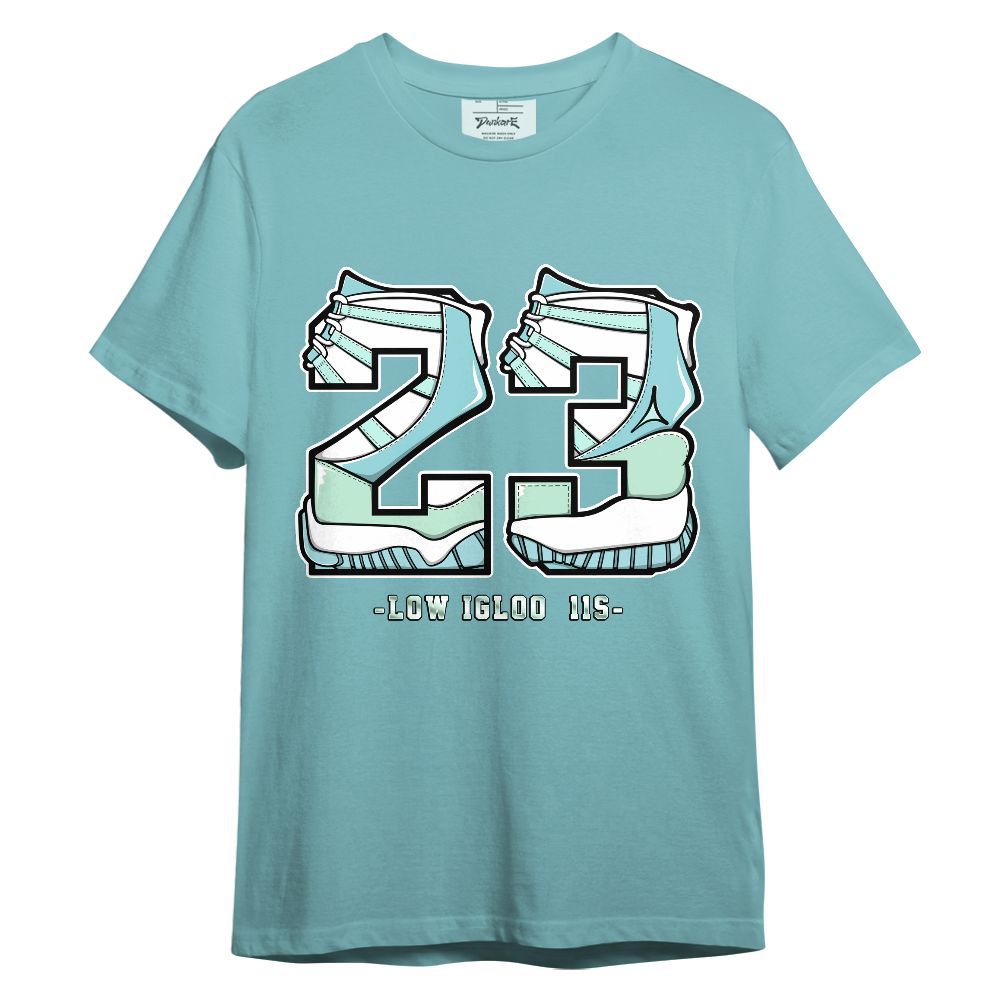 Shirt To Match Retro Low Igloo 11s - Number 23 Style 11s Graphic