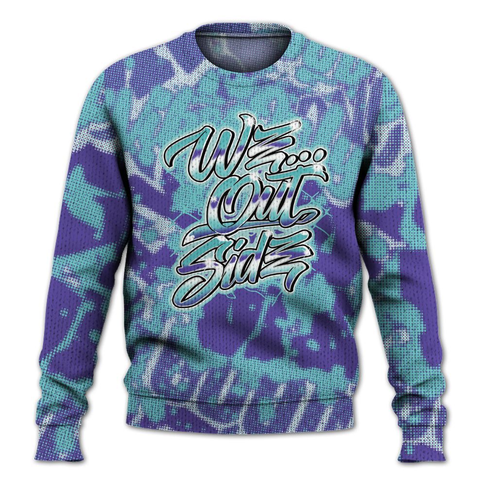 Knitted Sweater To Match Low Hornets 1s - We OutSider Graphic Street