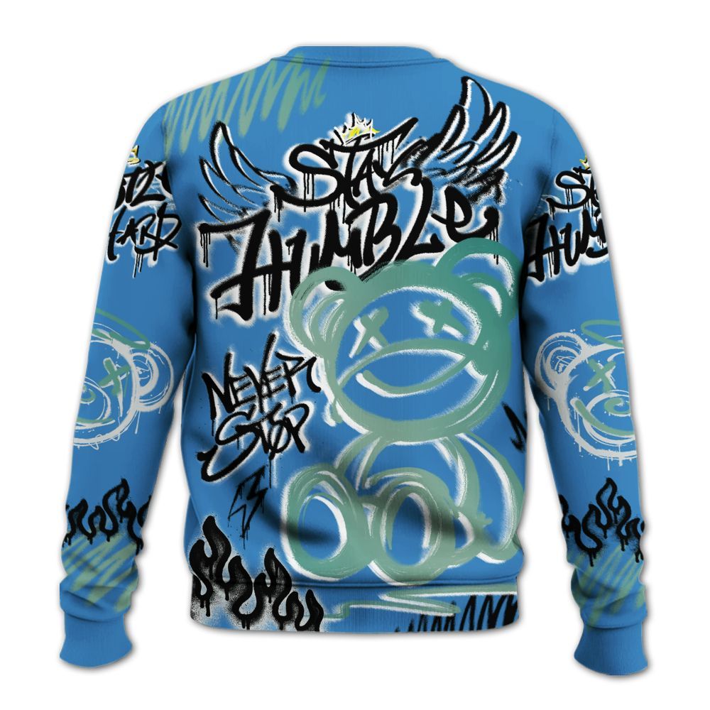Sweatshirt To Match Low Carolina 17s - Humble Drip Streetwear Graffity All Over Print