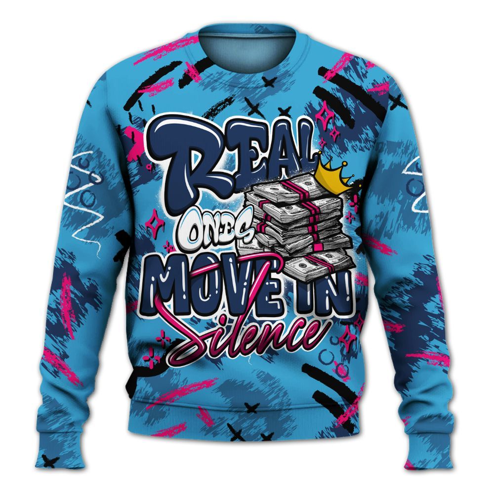 Sweatshirt To Match Air Max 180 University Blue - Real Ones Move In Streetwear All Over Print