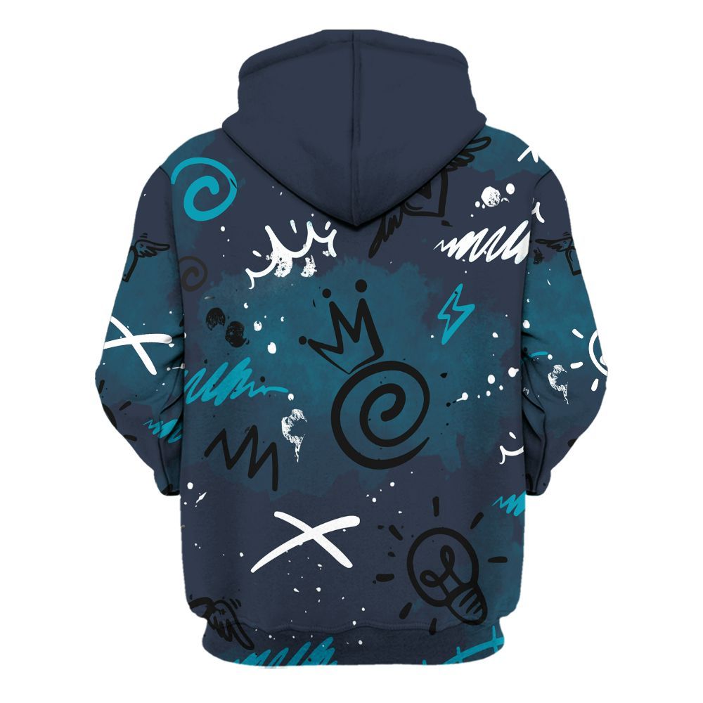 Hoodie To Match Retro Obsidian 13s - Drip Been Di2ferent All Over Print