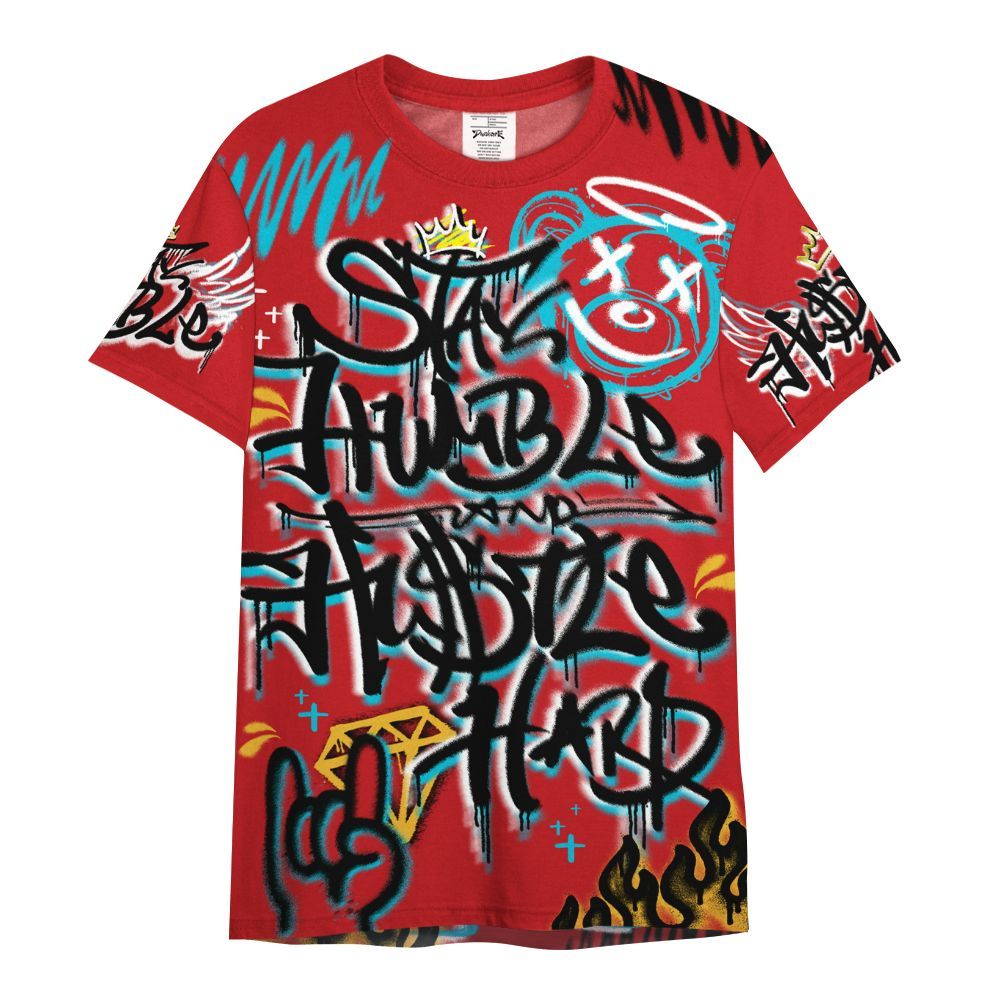 Shirt To Match Dunk Low Fruity Pebbles - Humble Drip Streetwear Graffity All Over Print