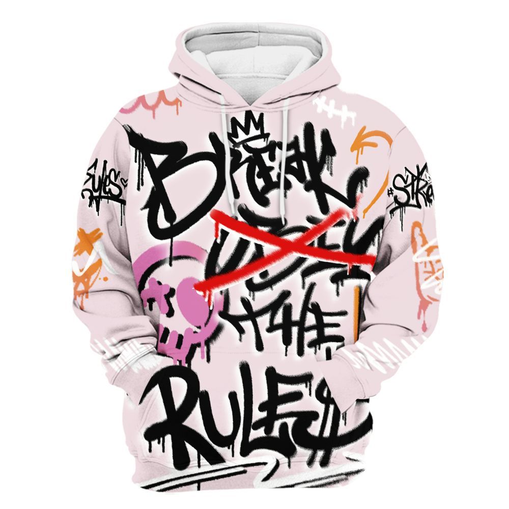 Hoodie To Match Book Sunrise 1s - Break Rules Streetwear All Over Print