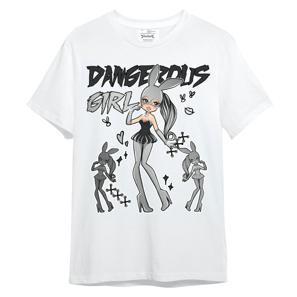 Shirt To Match Metallic Silver 14s - Dangerous.Girl Unisex Shirt