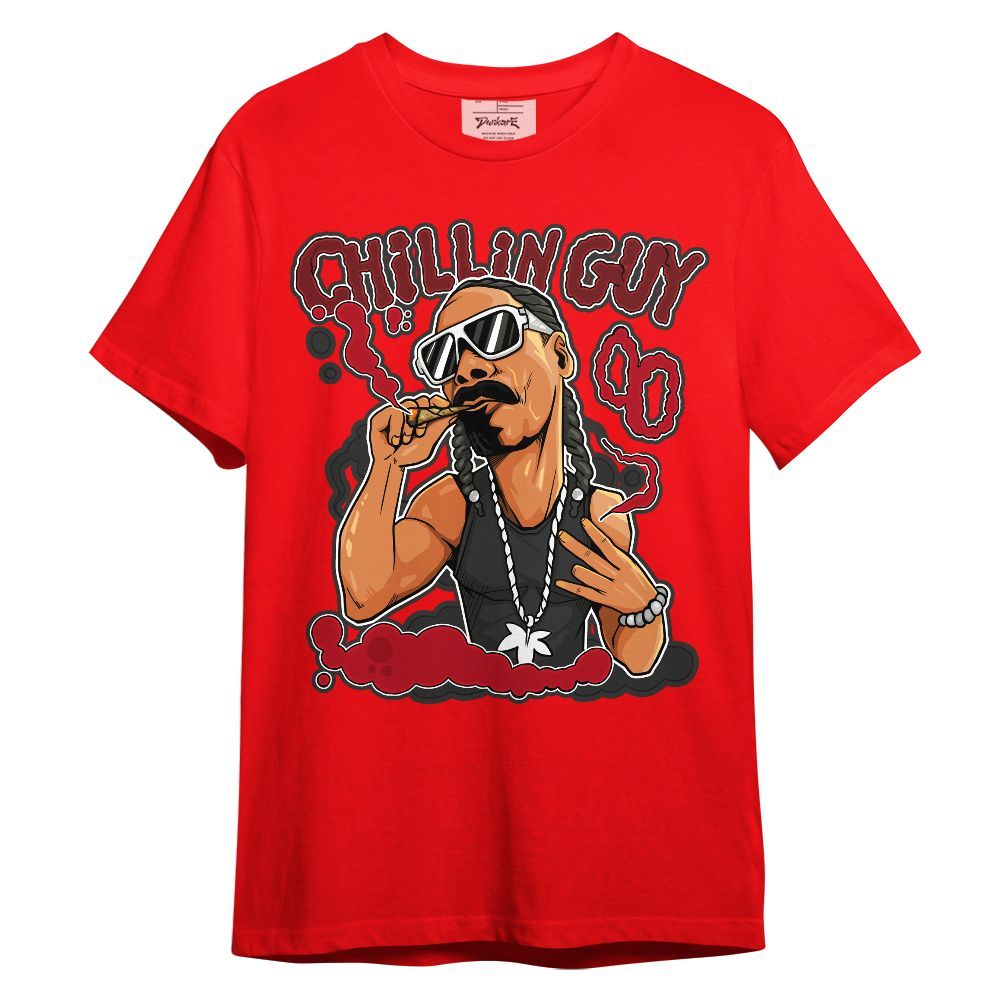 Shirt To Match Bred Velvet 11s - Chillin Guys Rapper Shirt Graphic Unisex Shirt