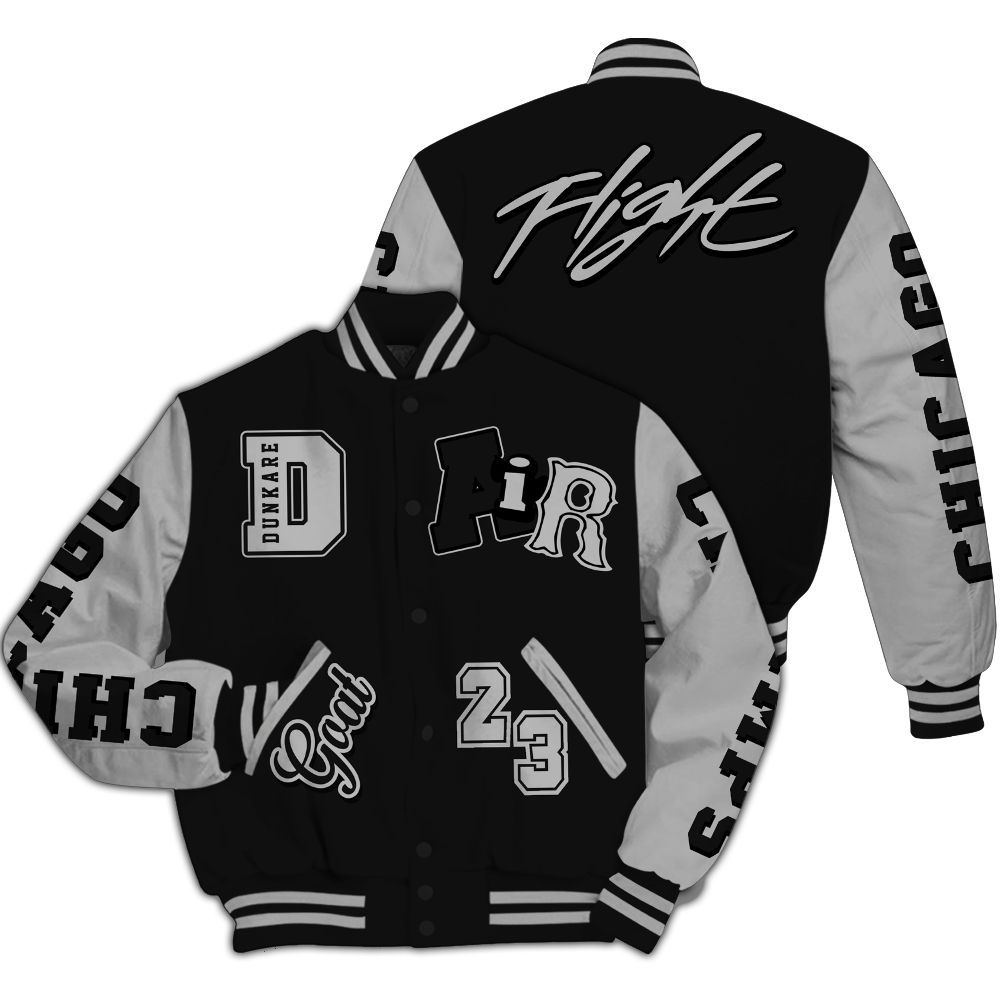 Varsity Jacket To Match NOCTA Black 2s - AIR Number 23 GOAT All Over Print