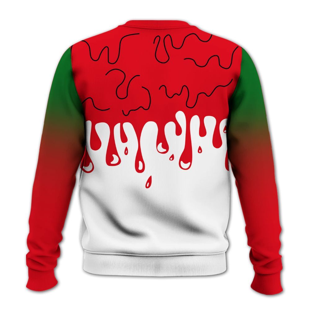 Sweatshirt To Match Chicago 13s - Loser Lover Dripping All Over Print