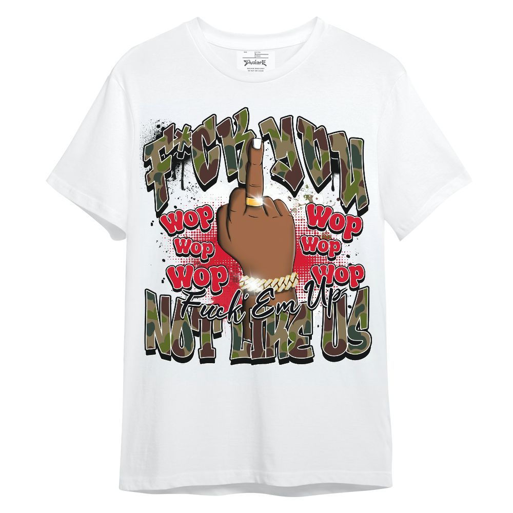 Shirt To Match Air Max 90 Duck Camo Red - Dont Like Us Retro Unisex Shirt