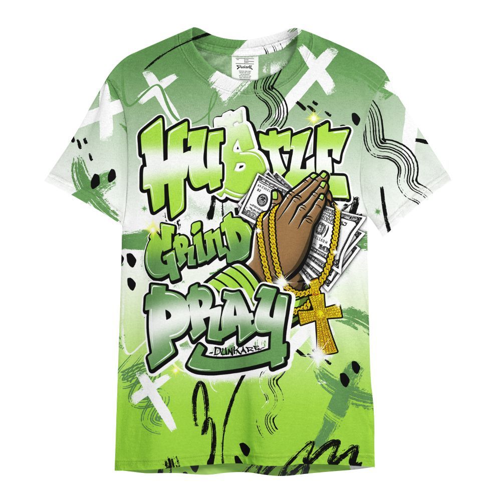 Shirt To Match Kobe 6 SE Grinch - Money Hustle Grind Pray All Over Print