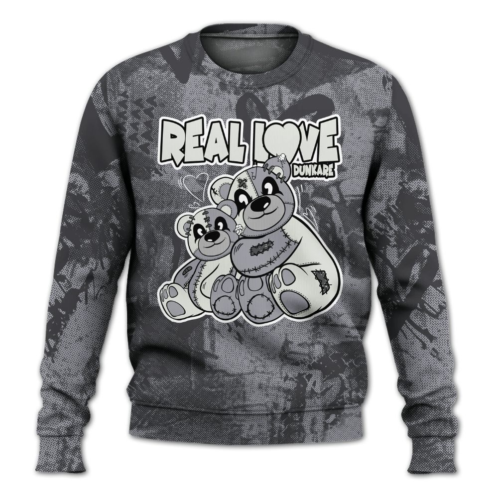 Sweatshirt To Match Fear 4s - Sincere Fondness Bear All Over Print