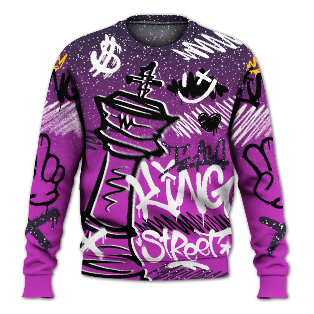 Sweatshirt To Match Ja 2 Staregazer - Street King Chess Streetwear All Over Print