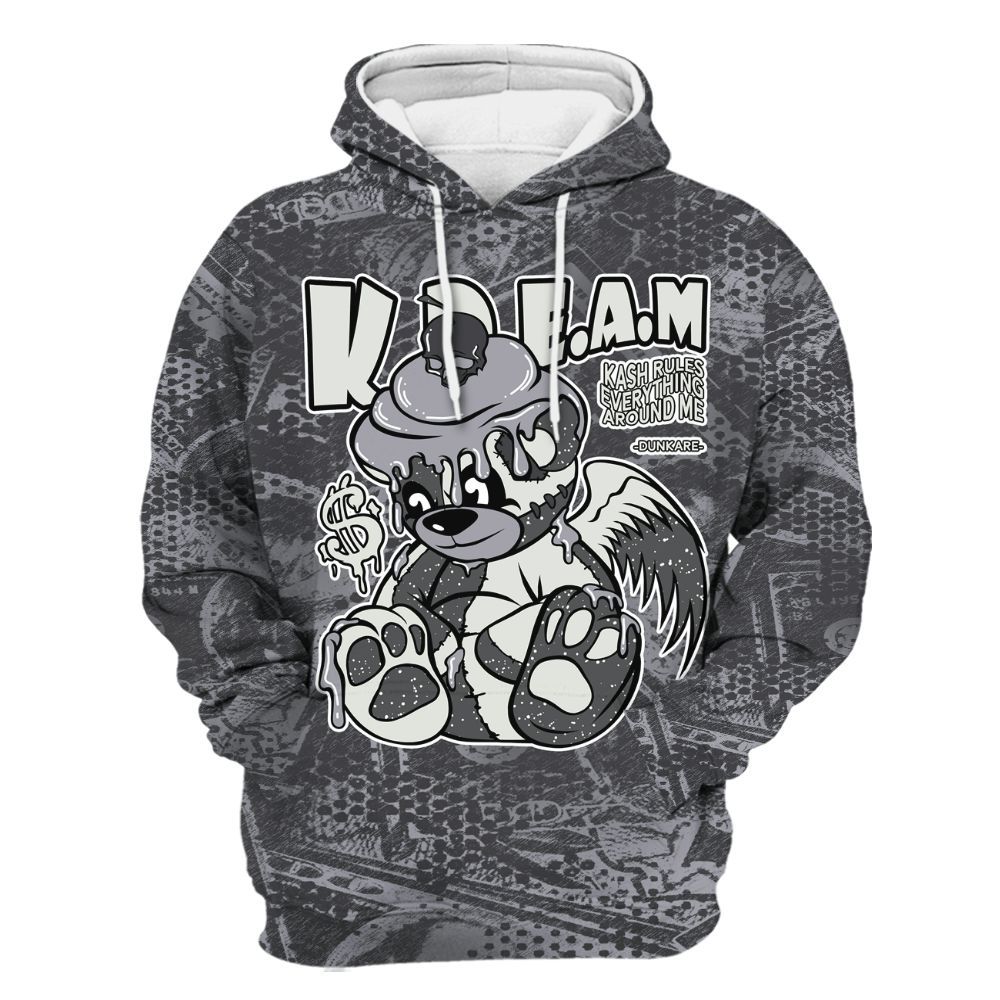 Hoodie To Match Fear 4s - Loot Bear All Over Print